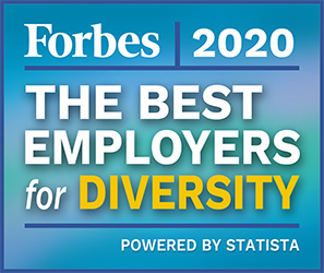 Prix Meilleurs employeurs pour la diversité 2020 de Forbes 
