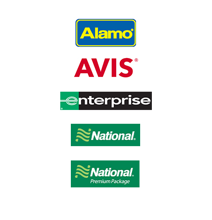 レンタカー logos alamo national enterprise