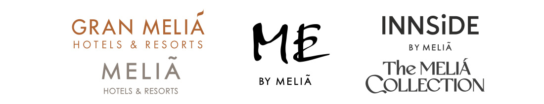 Melia Hotels and Resorts logo lockup