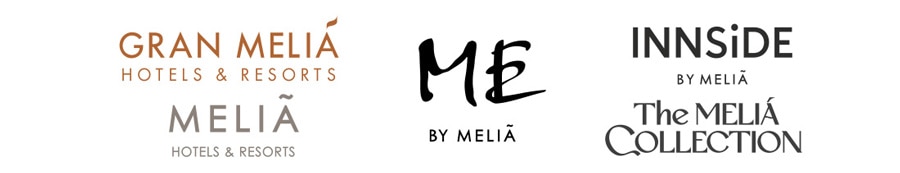 Melia Hotels and Resorts logo lockup