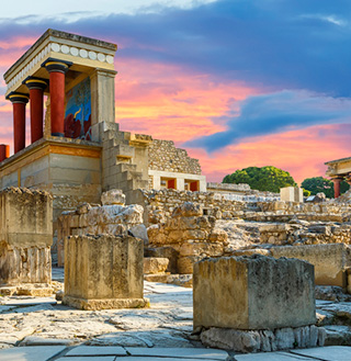 Ruins in Crete, Greece